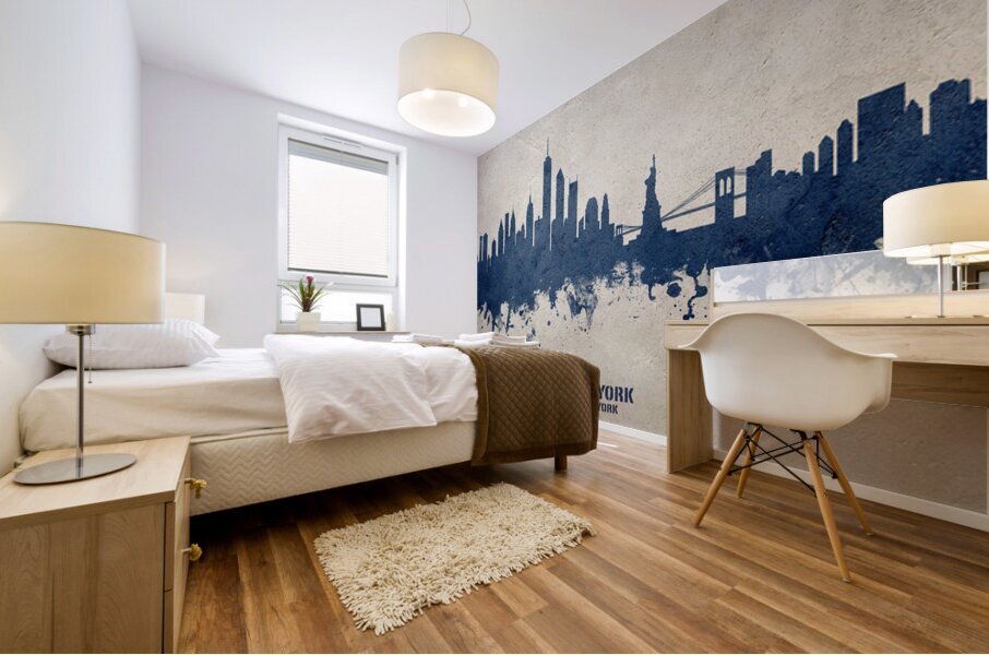 New York Skyline Mural print