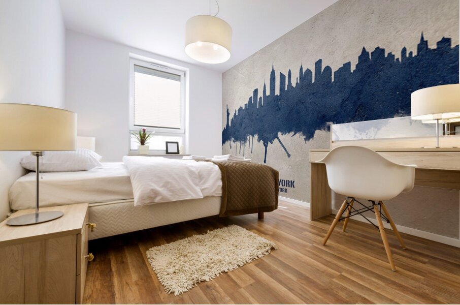 New York City Skyline Mural print
