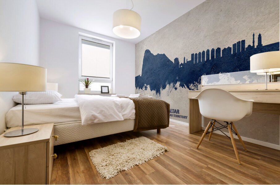 Gibraltar Skyline Mural print