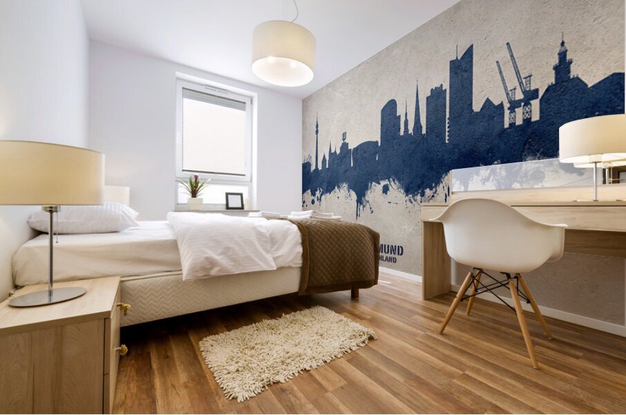 Dortmund Germany Skyline Mural print