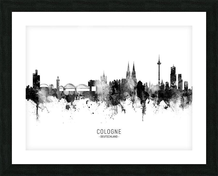 Cologne Germany Skyline Picture Frame print
