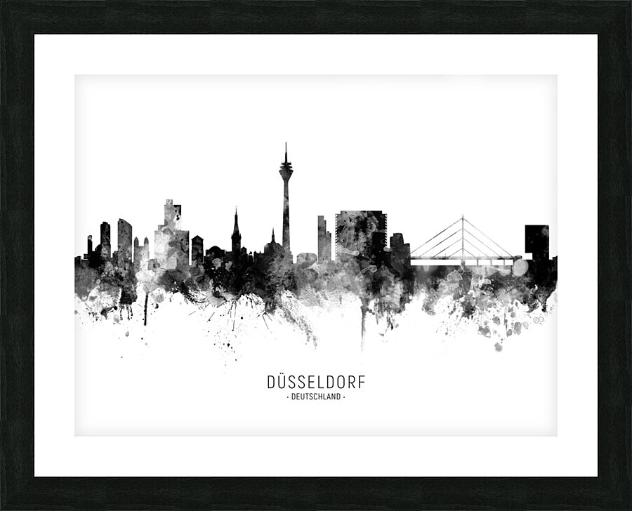 Dusseldorf Germany Skyline Picture Frame print