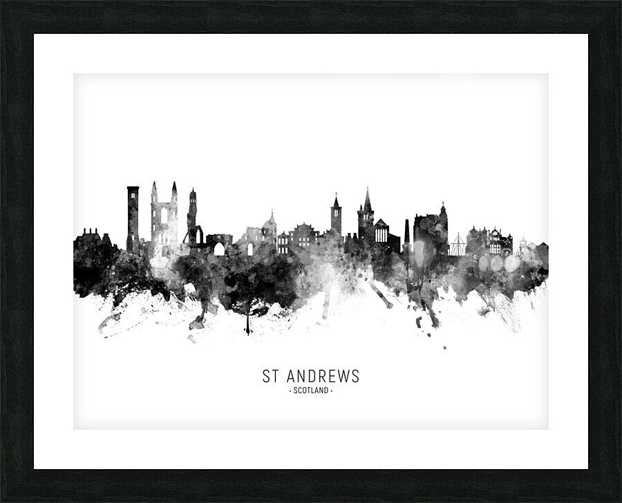 St Andrews Scotland Skyline Picture Frame print