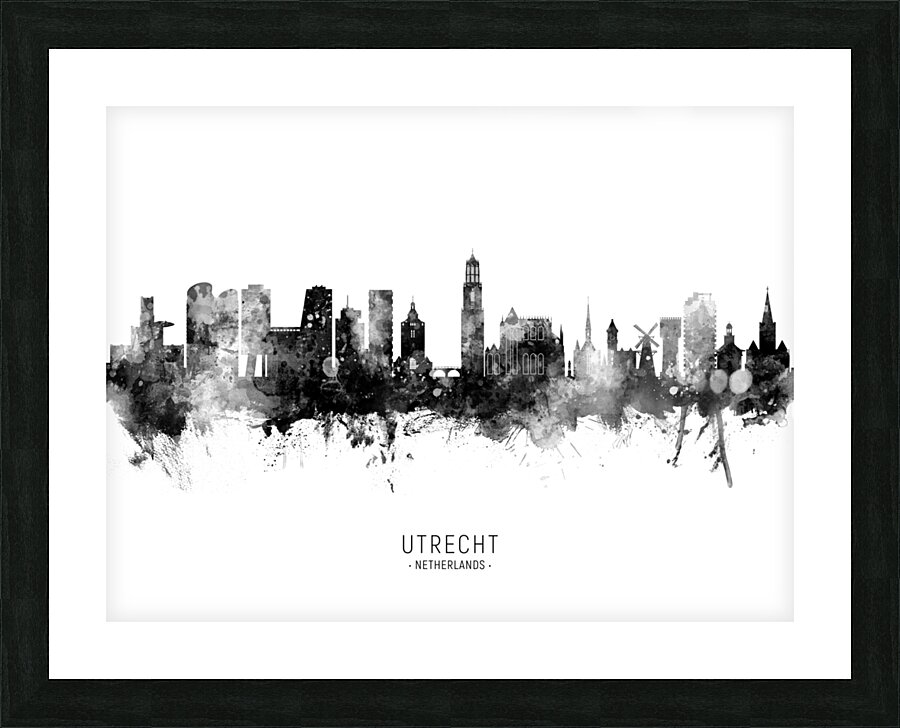 Utrecht The Netherlands Skyline Picture Frame print