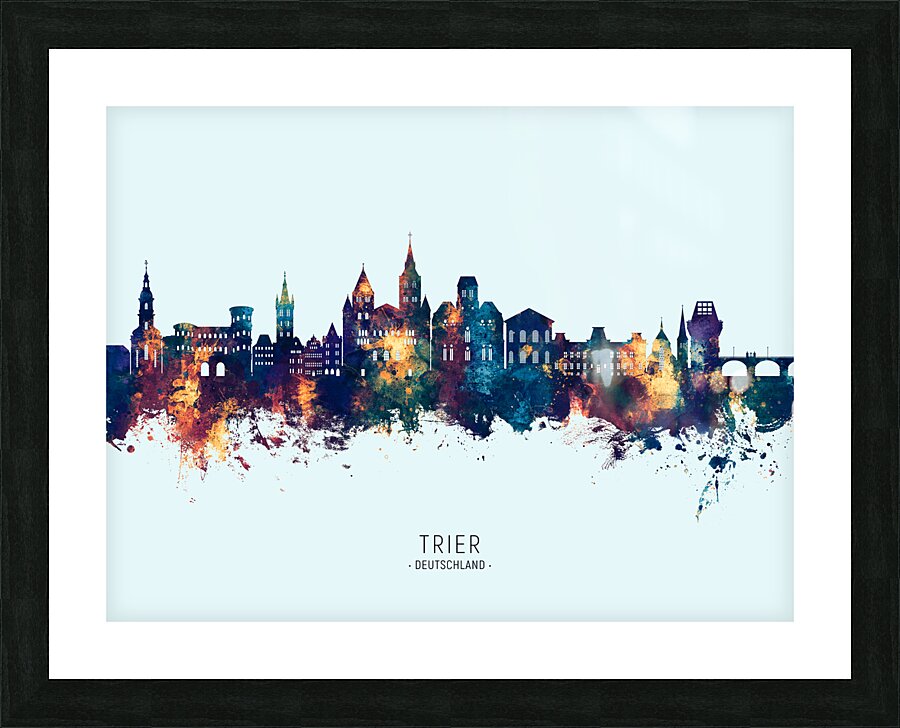 Trier Germany Skyline Picture Frame print