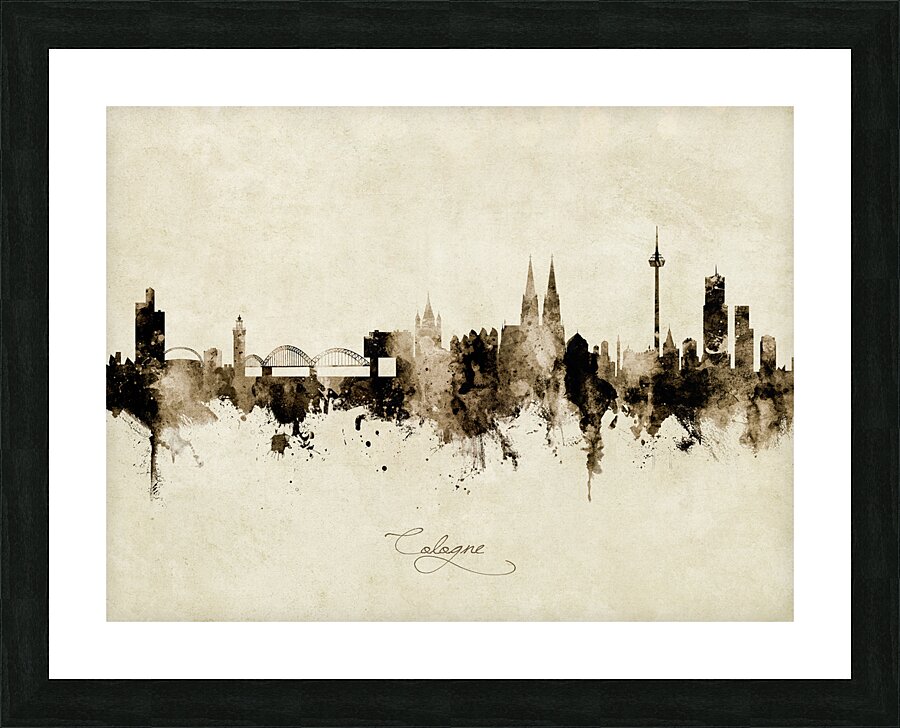 Cologne Germany Skyline Picture Frame print