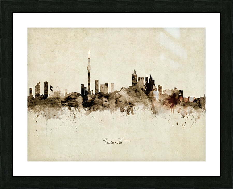 Toronto Canada Skyline Picture Frame print