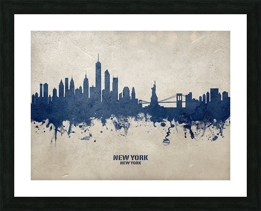 New York Skyline Picture Frame print