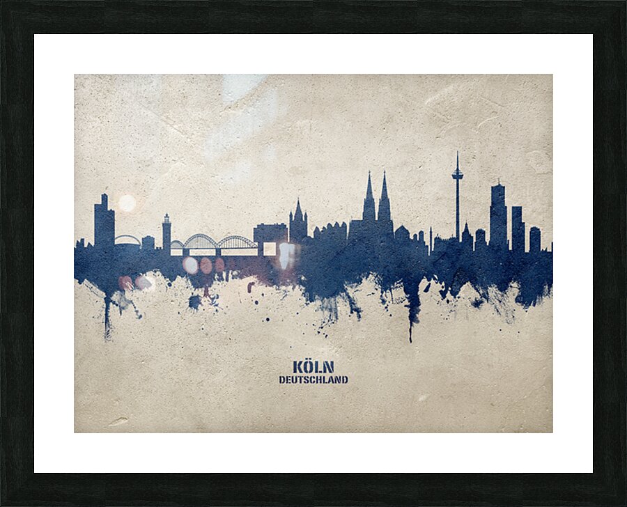 Cologne Germany Skyline Picture Frame print