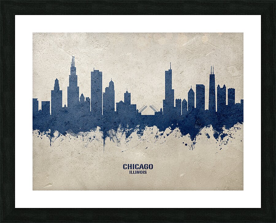 Chicago Illinois Skyline Picture Frame print
