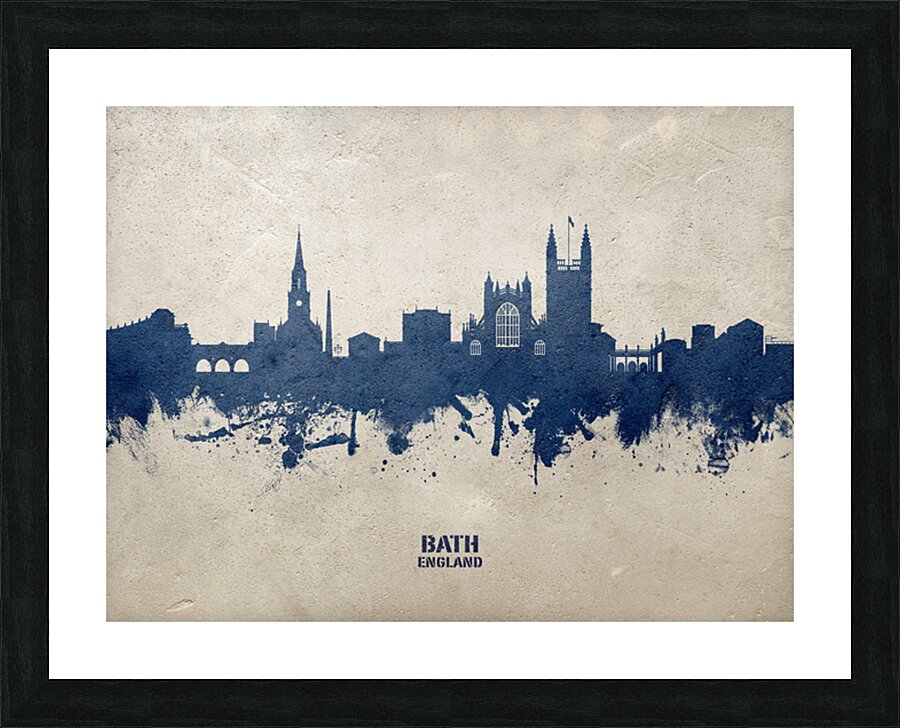 Bath England Skyline Cityscape Picture Frame print