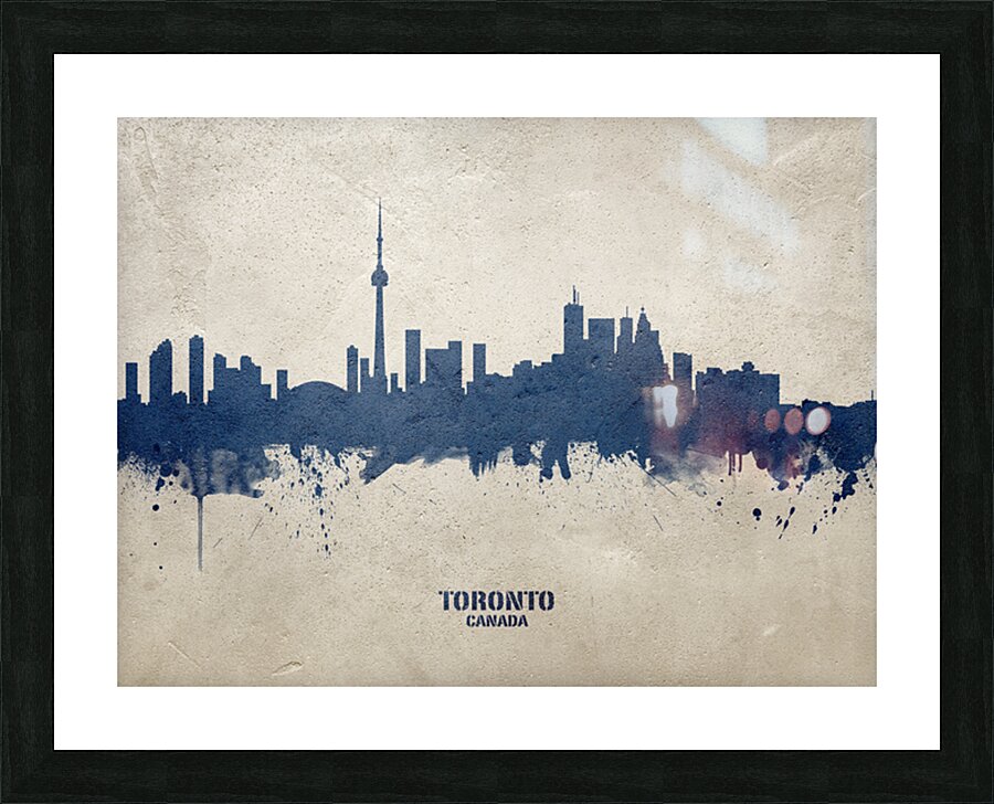 Toronto Canada Skyline Picture Frame print