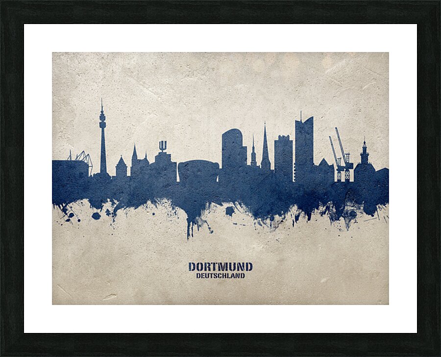 Dortmund Germany Skyline Picture Frame print