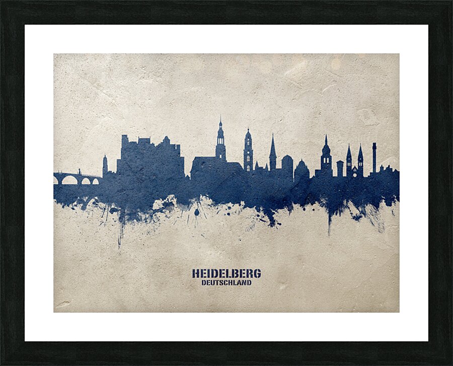 Heidelberg Germany Skyline Picture Frame print