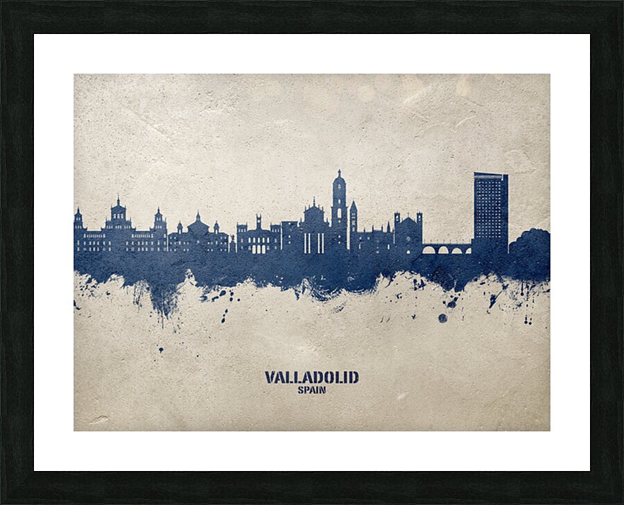Valladolid Spain Skyline Picture Frame print