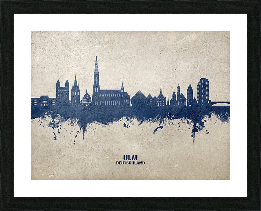 Ulm Germany Skyline Picture Frame print