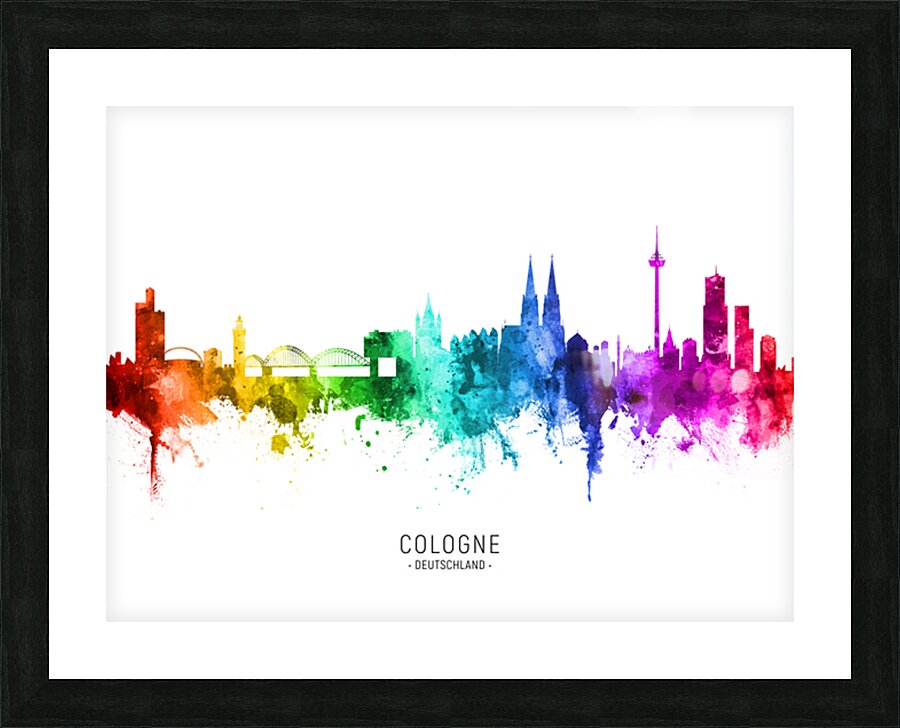 Cologne Germany Skyline Picture Frame print