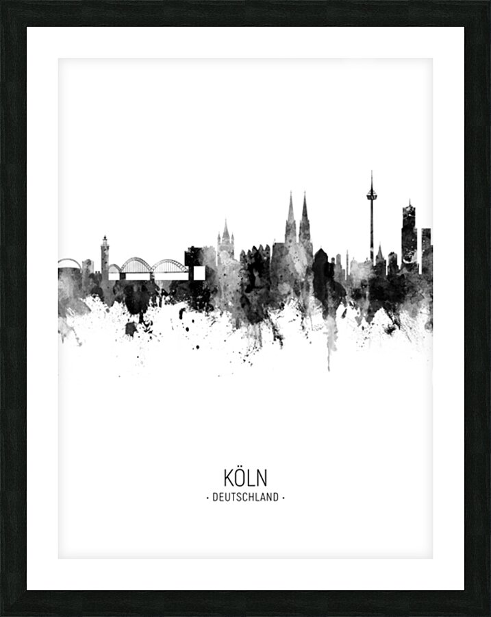 Cologne Germany Skyline Picture Frame print