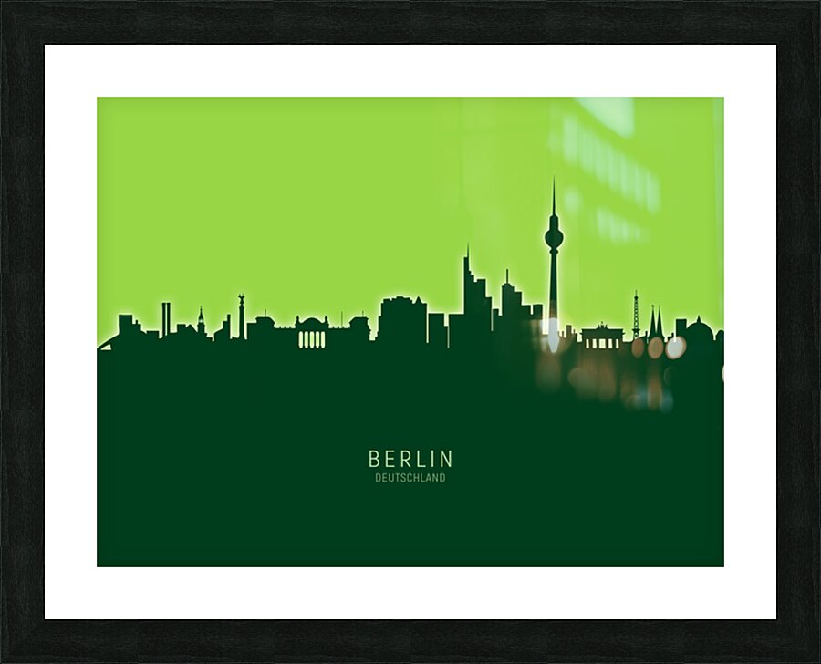 Berlin Germany Skyline Picture Frame print