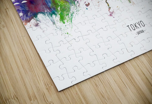 Tokyo Japan Skyline Michael Tompsett puzzle