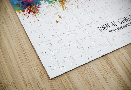 Umm Al Quwain Skyline Michael Tompsett puzzle