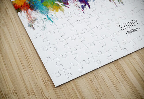 Sydney Australia Skyline Michael Tompsett puzzle