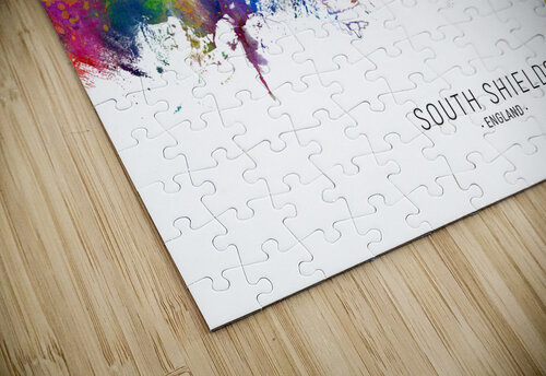 South Shields England Skyline Michael Tompsett puzzle