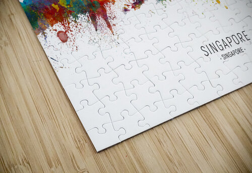 Singapore Skyline Michael Tompsett puzzle