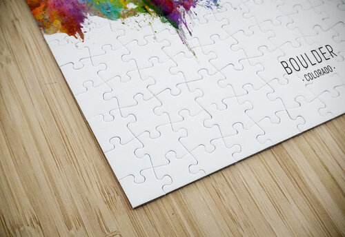 Boulder Colorado Skyline Michael Tompsett puzzle