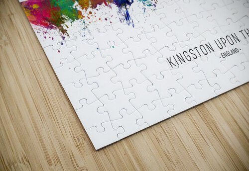 Kingston upon Thames England Skyline Michael Tompsett puzzle