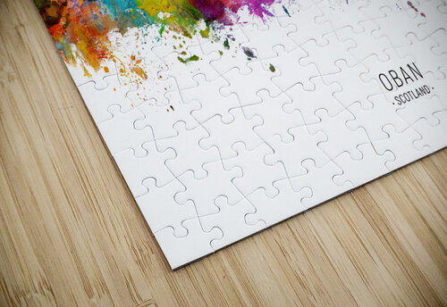 Oban Scotland Skyline Michael Tompsett puzzle