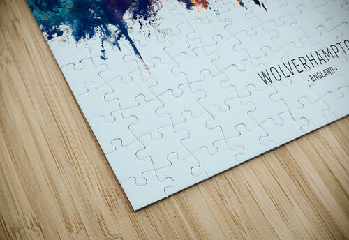 Wolverhampton England Skyline Michael Tompsett puzzle