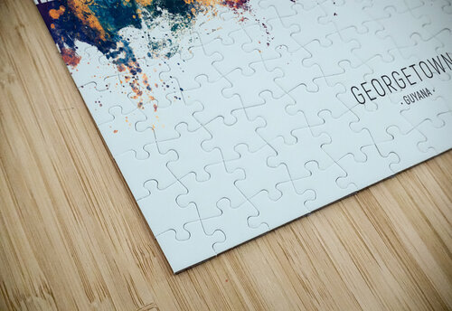 Georgetown Guyana Skyline Michael Tompsett puzzle