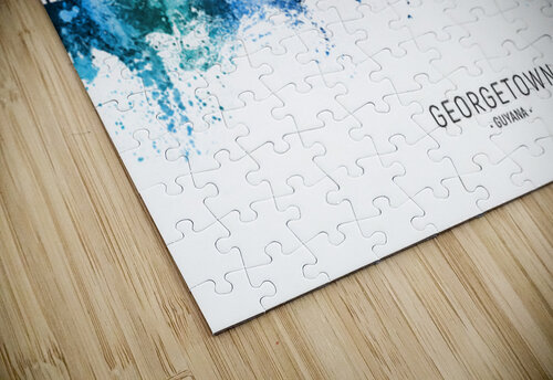 Georgetown Guyana Skyline Michael Tompsett puzzle