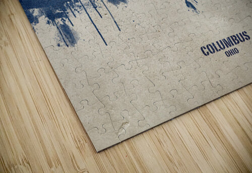 Columbus Ohio Skyline Michael Tompsett puzzle