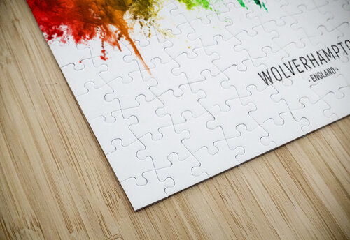 Wolverhampton England Skyline Michael Tompsett puzzle