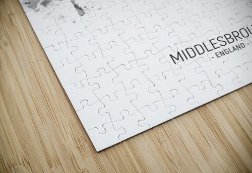 Middlesbrough England Skyline Michael Tompsett puzzle