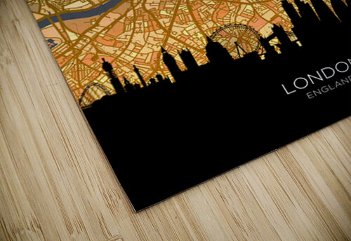 London Skyline Map Michael Tompsett puzzle