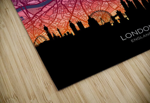 London Skyline Map Michael Tompsett puzzle