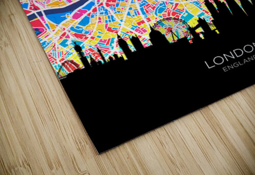 London Skyline Map Michael Tompsett puzzle