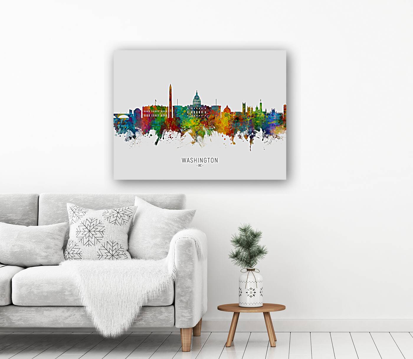 Washington DC Skyline Reproduction