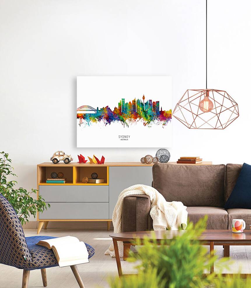 Sydney Australia Skyline Reproduction