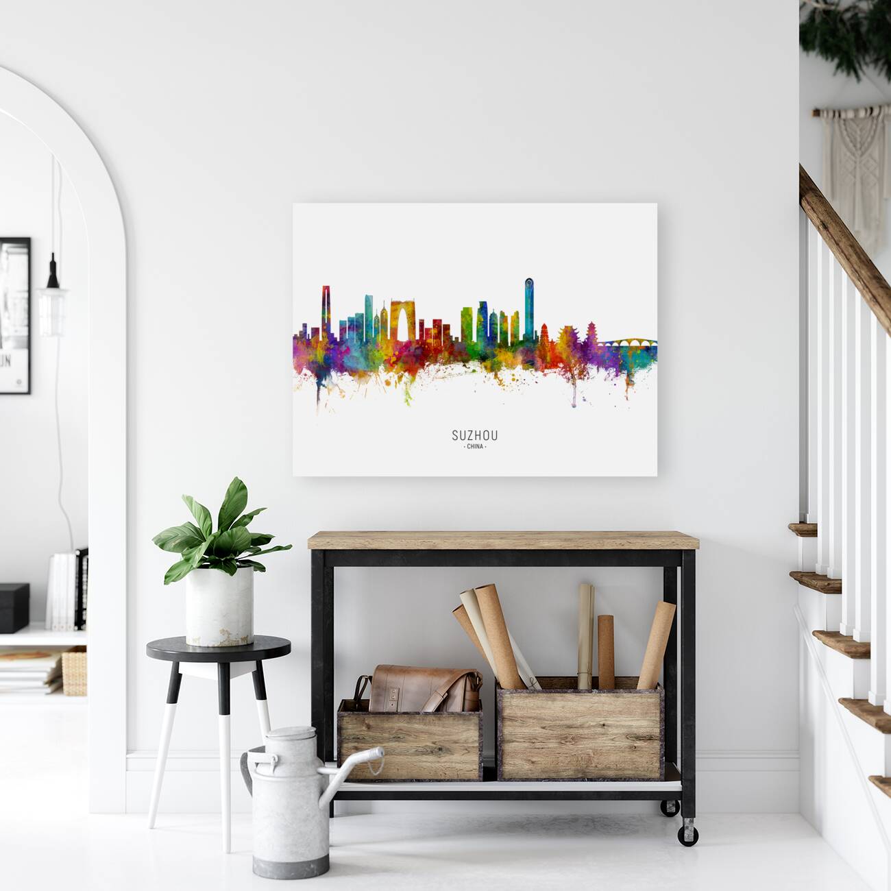 Suzhou China Skyline Reproduction