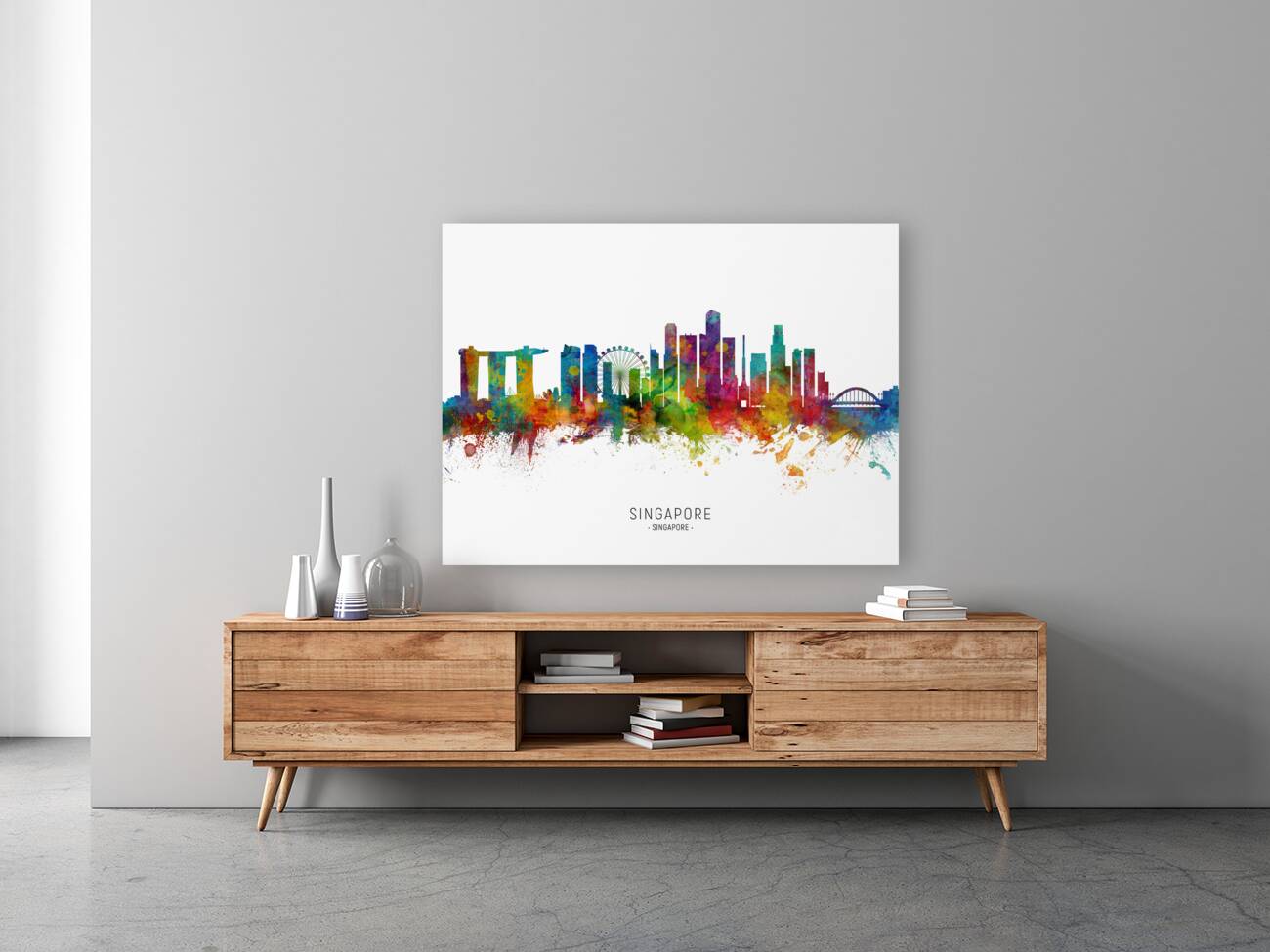 Singapore Skyline Reproduction