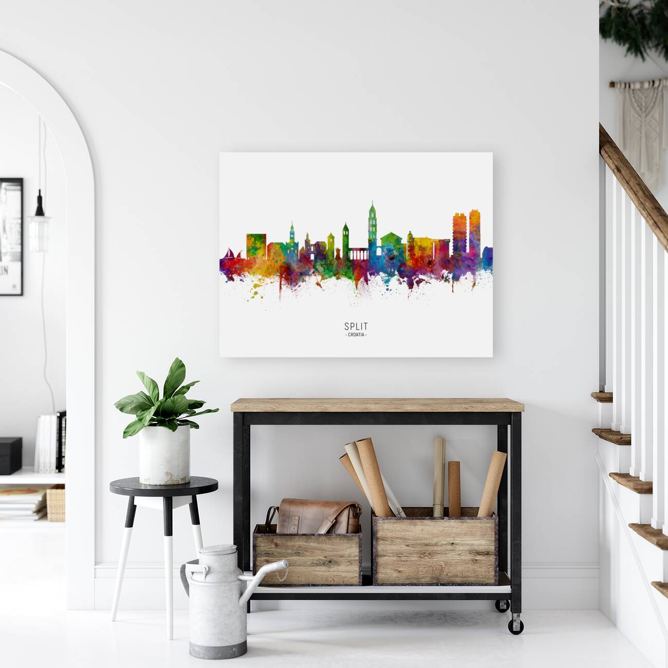 Split Croatia Skyline Reproduction
