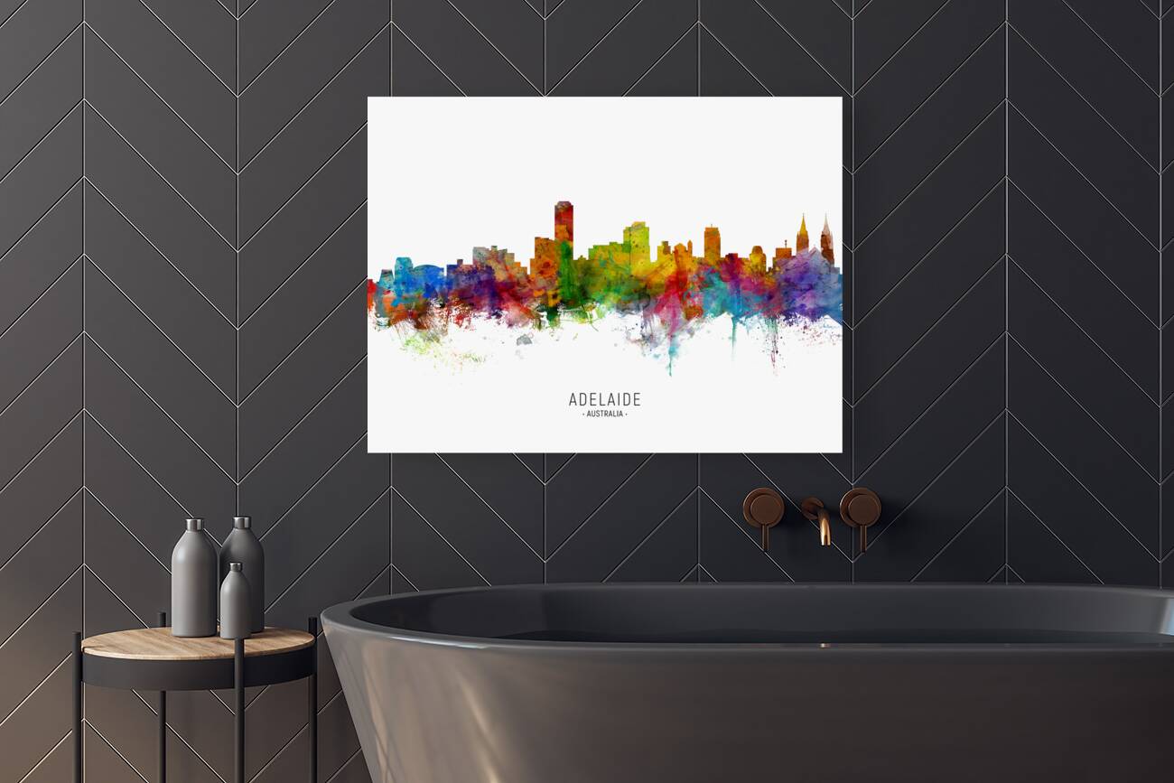 Adelaide Australia Skyline Reproduction