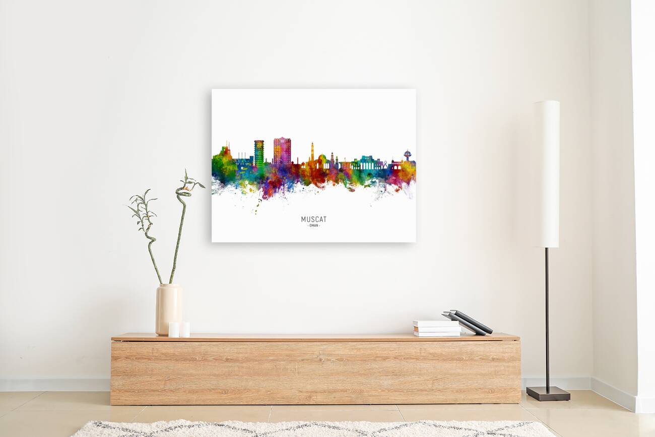 Muscat Oman Skyline Reproduction