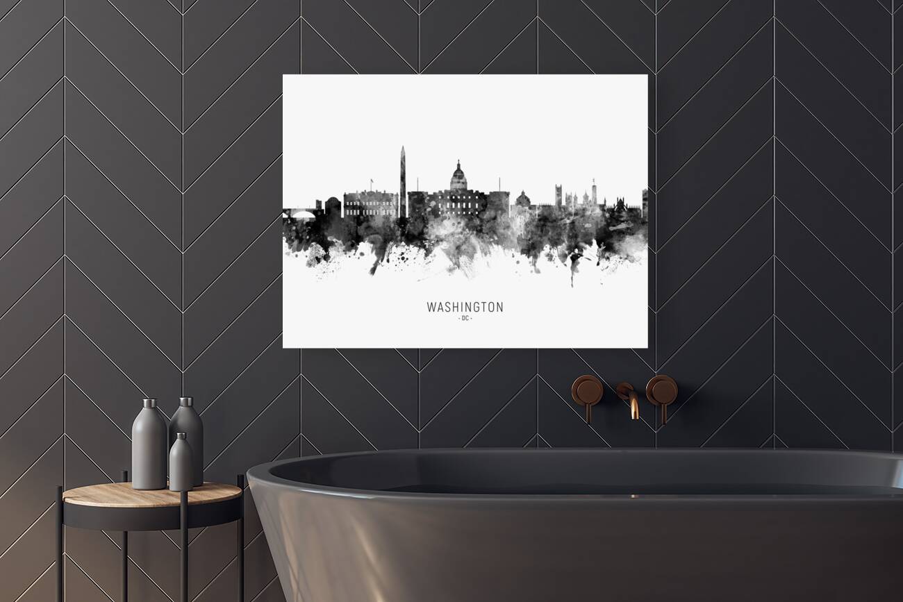 Washington DC Skyline Reproduction
