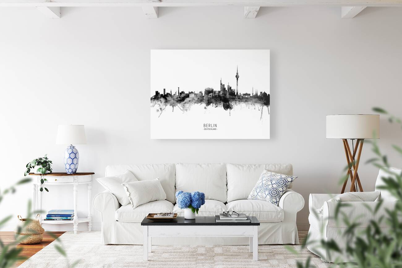 Berlin Germany Skyline Reproduction
