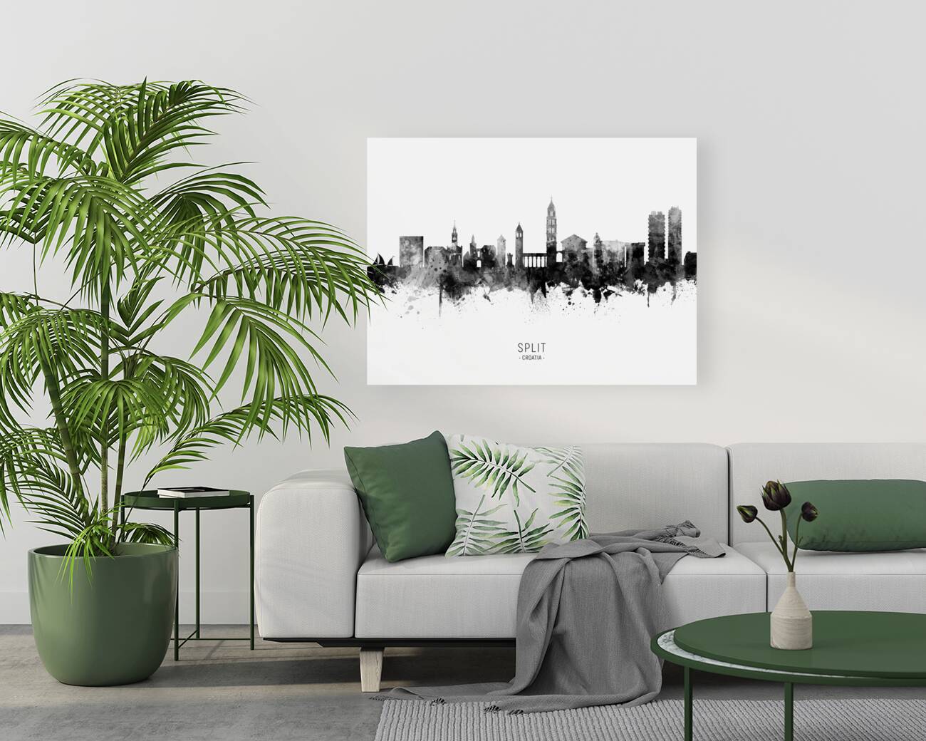 Split Croatia Skyline Reproduction